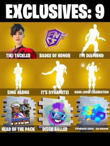 (PC/PSN/XBOX) 169 SKINS 💫 Tiki Tackler ⚡️ Optimus Prime 💍 Zeus ⚡️ Snap 💍 Kado Thorne ⚡️ Son Goku 💍 Malik ⚡️ Fade 💍 Era | 1700 V-Buck | PARENTAL CONTROLS — Fortnite account listing