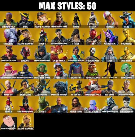 (PC/XBOX) 450 VB) 155 SKINS 🔥 Gold Brutus 🔥 Gold Midas 🔥 Tart Tycoon 🔥 Fixer 🔥 Cobalt Snowfoot 🔥 Peter Griffin 🔥 Valeria 🔥 Zenith 🔥 Rox 🔥 Eternal Knight PARENTAL CONTROLS — image 3