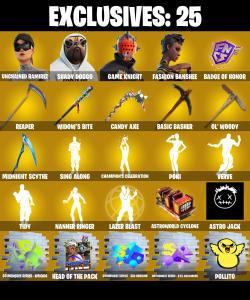 (PC/PSN) 396 SKINS 🔥 Renegade Raider 🔥 Aerial Assault Trooper 🔥 Unchained Ramirez 🔥 Shady Doggo 🔥 Game Knight 🔥 1250 VB | PARENTAL CONTROLS — Fortnite account listing