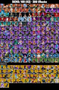 (PC/PSN) 222 SKINS ๐ฅ Renzo the Destroyer ๐ฅ Menace ๐ฅ Raz ๐ฅ Ronin ๐ฅ Joey ๐ฅ Nezumi ๐ฅ Kymera ๐ฅ Torin ๐ฅ Era ๐ฅ Twyn ๐ฅ Predator ๐ฅ 800 V-Bucks cPARENTAL CONTROLS โ Fortnite account listing