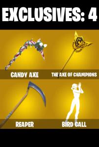 (PC) 142 SKINS 🔥 Renegade Raider 🔥 Aerial Assault Trooper 🔥 Hades 🔥 Backlash 🔥 Zeus 🔥 Poseidon 🔥 Peelverine 🔥 Captain Jones 🔥 0 V-Buc PARENTAL CONTROLS — Fortnite account listing