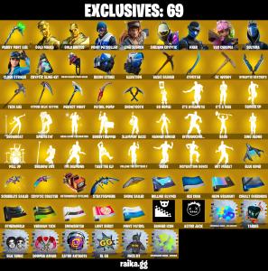(PC/XBOX) 1800 VB) 207 SKINS 💫 Gold Midas 🔥 Gold Brutus 💎 Cloud Striker 🔥 Lina Scorch 💎 Sultura 🔥 Point Patroller 💎 Subzero Cryptic | PARENTAL CONTROL — Fortnite account listing