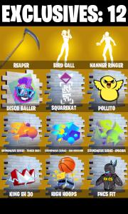 (PC/XBOX) 207 SKINS ๐ฅ Renegade Raider ๐ฅ Torin ๐ฅ The Imagined ๐ฅ The Origin ๐ฅ The Cube Queen ๐ฅ Era ๐ฅ The Ageless ๐ฅ Mizuki ๐ฅ Snap ๐ฅ 0 V-Buc๐ฅ PARENTAL CONTROLS โ Fortnite account listing