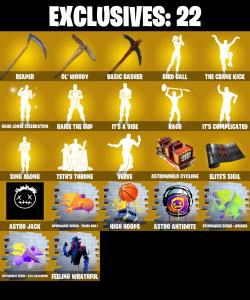 (PC) 236 SKINS 🔥 Renegade Raider 🔥 Joey 🔥 The Imagined 🔥 Spectra Knight 🔥 Kado Thorne 🔥 Paradigm (Reality-659) 🔥 Omegarok 🔥 Joltara 🔥 150 V-Bucks🔥 PARENTAL CONTROLS — Fortnite account listing