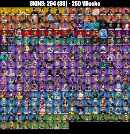 (PC/PSN/XBOX) 264 SKINS π« Gold Midas β‘οΈ Gold TNTina π Gold Brutus β‘οΈ Gold Meowscles π Snake Eyes β‘οΈ Curse Buster π Fixer β‘οΈ Sultura | 250 V-Buck | PARENTAL CONTROLS β image 2