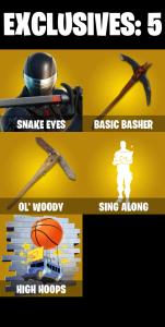 (PC/PSN) 231 SKINS π₯ Renegade Raider π₯ Aerial Assault Trooper π₯ Snake Eyes π₯ Joey π₯ Era π₯ The Foundation π₯ Oppressor π₯ Nezumi π₯ 700 V-Bucks PARENTAL CONTROLS β Fortnite account listing