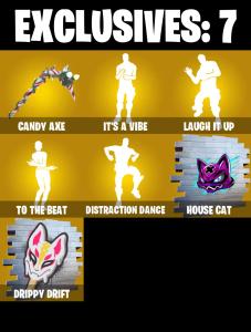 (PC/PSN) 161 SKINS ๐ฅ Valeria ๐ฅ The Imagined ๐ฅ Joltara ๐ฅ Omegarok ๐ฅ The Origin ๐ฅ Era ๐ฅ The Foundation ๐ฅ Spectra Knight ๐ฅ 1000 V-Buc PARENTAL CONTROLS โ Fortnite account listing