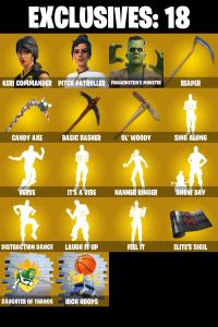 (PC/PSN) 301 SKINS 🔥 Renegade Raider 🔥 Aerial Assault Trooper 🔥 Keri Commander 🔥 Pitch Patroller 🔥 Frankenstein's Monster 🔥 150 VB | PARENTAL CONTROLS — Fortnite account listing