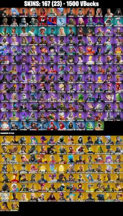 (PC/PSN/XBOX) 167 SKINS 🔥 Era 🔥 Nezumi 🔥 Optimus Prime 🔥 Mizuki 🔥 Joltara 🔥 Spectra Knight 🔥 Renzo the Destroyer 🔥 Omegarok 🔥 1500 V-Bucks PARENTAL CONTROLS — image 2