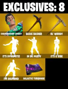 (PC/PSN/XBOX) 200 SKINS 💫 Championship Jonesy ⚡️ Omegarok 💍 Kado Thorne ⚡️ Twyn 💍 Valeria ⚡️ Malik 💍 Snap ⚡️ The Origin 💍 Era | 2100 V-Buck | PARENTAL CONTROLS — Fortnite account listing