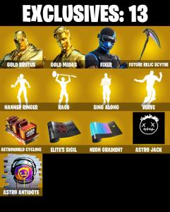 (PC/XBOX) 100 VB) 151 SKINS 🔥 Gold Brutus 🔥 Gold Midas 🔥 Fixer 🔥 Peter Griffin 🔥 Valeria 🔥 Twyn 🔥 Paradigm (Reality-659) 🔥 Spectra Knight 🔥 Era PARENTAL CONTROLS — Fortnite account listing