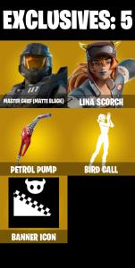 (PC) 168 SKINS ๐ฅ Renegade Raider ๐ฅ Master Chief (Matte Black) ๐ฅ Lina Scorch ๐ฅ Sith Trooper ๐ฅ Spider-Man (Miles Morales) ๐ฅ Shuri ๐ฅ 50 V-Buc PARENTAL CONTROLS โ Fortnite account listing