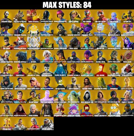(PC/PSN) 203 SKINS π₯ Master Chief (Matte Black) π₯ Midas Rex π₯ Nezumi π₯ Menace π₯ Mizuki π₯ Renzo the Destroyer π₯ The Ageless π₯ 3000 V-Buc PARENTAL CONTROLS β image 3