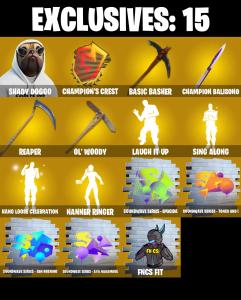 (PC/PSN) 246 SKINS π₯ Renegade Raider π₯ Shady Doggo π₯ Valeria π₯ Menace π₯ The Origin π₯ Spectra Knight π₯ Nezumi π₯ Kymera π₯ Kado Thorne π₯ 700 VB π₯ PARENTAL CONTROLS β Fortnite account listing
