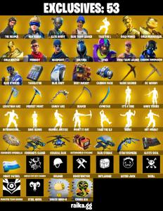 (PC/XBOX) 600 VB) 161 SKINS 🔥 The Reaper 🔥 Neo Versa 🔥 Elite Agent 🔥 Blue Team Leader 🔥 Gold Midas 🔥 Gold Meowscles 🔥 Gold Brutus 🔥 Prodigy  PARENTAL CONTROLS — Fortnite account listing