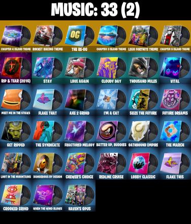 (PC) 157 SKINS π₯ Renegade Raider π₯ Xander π₯ Explorer Emilie π₯ The Foundation π₯ Nezumi π₯ The Imagined π₯ Ronin π₯ Backlash π₯ 150 V-Buc PARENTAL CONTROLS β image 6