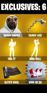 (PC/PSN) 199 SKINS π₯ Shady Doggo π₯ Peter Griffin π₯ Valeria π₯ Joltara π₯ Zeus π₯ Spectra Knight π₯ Era π₯ Kado Thorne π₯ 300 V-Bucksπ₯ PARENTAL CONTROLS β Fortnite account listing