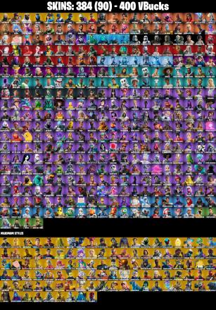 (PC/XBOX) 384 SKINS π₯ Master Chief π₯ Gold Kratos π₯ Lina Scorch π₯ Shady Doggo π₯ Sultura π₯ Cloud Striker π₯ Point Patroller π₯ 400 VB | PARENTAL CONTROLS β image 2