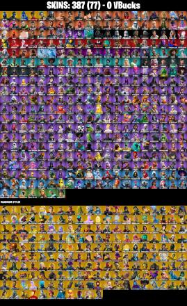 (PC/XBOX) 387 SKINS 🔥 Renegade Raider 🔥 Aerial Assault Trooper 🔥 Sultura 🔥 Fixer 🔥 Andromeda 🔥 Heron Stance Hero 🔥 Arcane Jinx | PARENTAL CONTROLS — image 2