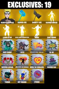 (PC/PSN/XBOX) 143 SKINS / Naruto Uzumaki 🎰 Raz 🎰 Torin 🎰 The Imagined 🎰 Zeus 🎰 The Foundation 🎰 Ronin 🎰 Malik 🎰 Kymera 🎰 Hades 🎰 1500 V-Buck PARENTAL CONTROL — Fortnite account listing