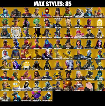 (PC/PSN/XBOX) 263 SKINS / Fixer 🎰 Sultura 🎰 Subzero Cryptic 🎰 Vivi Chroma 🎰 Lina Scorch 🎰 Eternal Knight 🎰 Torin 🎰 Blackheart 🎰 1050 V-Buck PARENTAL CONTROL — image 3