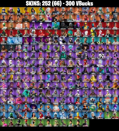 (PC/PSN/XBOX) 252 SKINS / Neo Versa π° Vivi Chroma π° Sultura π° Heron Stance Hero π° FNCS 3:1 Champion π° FNCS Renegade π° Snap π° 300 V-Buck PARENTAL CONTROL β image 2