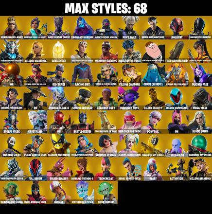 (PC/PSN/XBOX) 252 SKINS / Neo Versa π° Vivi Chroma π° Sultura π° Heron Stance Hero π° FNCS 3:1 Champion π° FNCS Renegade π° Snap π° 300 V-Buck PARENTAL CONTROL β image 3