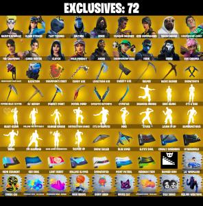 (PC/PSN/XBOX) 399 SKINS / Naruto Uzumaki 🎰 Cloud Striker 🎰 Tart Tycoon 🎰 Sultura 🎰 Renee 🎰 Fashion Banshee 🎰 Keri Commander 🎰 0 V-Bucks PARENTAL CONTROL — Fortnite account listing