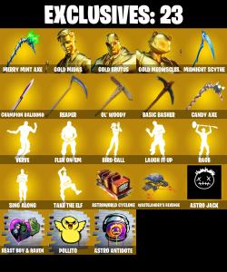 (PC/PSN/XBOX) 301 SKINS 🍒 Gold Midas 🍒 Gold Brutus 🍒 Gold Meowscles 🍒 Cuddle Team Leader 🍒 Vendetta 🍒 Raz 🍒 2000 V-Buck PARENTAL CONTROL — Fortnite account listing