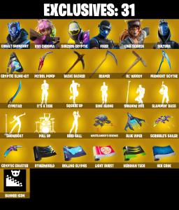 (PC/PSN/XBOX) 334 SKINS 🍒 Renegade Raider 🍒 Cobalt Snowfoot 🍒 Vivi Chroma 🍒 Subzero Cryptic 🍒 Fixer 🍒 Lina Scorch 🍒 Sultura 🍒 5250 V-Buck PARENTAL CONTROL — Fortnite account listing