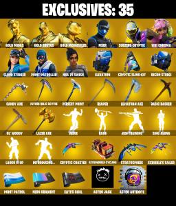 (PC/PSN/XBOX) 203 SKINSβ οΈ Renegade Raider β οΈ Gold Midas β οΈ Gold Brutus β οΈ Gold Meowscles β οΈ Fixer β οΈ Subzero Cryptic β οΈ Vivi Chroma β οΈ Cloud Striker β οΈ 50 V-Buc β Fortnite account listing