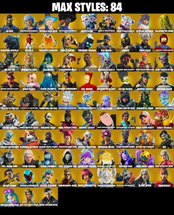 (PC/PSN/XBOX) 359 SKINS π Renegade Raider π Neo Versa π Pitch Patroller π Cloud Striker π Clutch π Grind π Major Glory π 0 V-Buck PARENTAL CONTROL β image 3