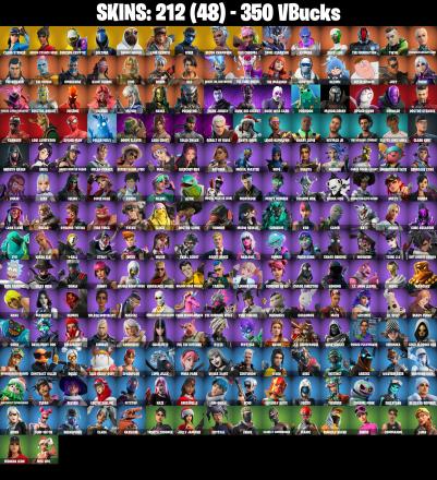 (PC/PSN/XBOX) 212 SKINS π Cloud Striker π Heron Stance Hero π Subzero Cryptic π Sultura π Shady Doggo π Lina Scorch π Fixer π 350 V-Buck PARENTAL CONTROL β image 2