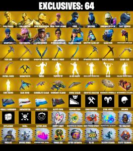 (PC/PSN/XBOX) OG STW / 237 SKINS / Gold Midas 🎰 Gold Brutus 🎰 Gold Meowscles 🎰 Fixer 🎰 Sultura 🎰 Subzero Cryptic 🎰 Tart Tycoon 🎰 600 V-Buck PARENTAL CONTROL — Fortnite account listing
