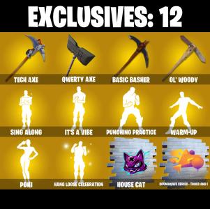 (PC/PSN/XBOX) 227 SKINS ๐ Spire Assassin ๐ Kymera ๐ Backlash ๐ The Foundation ๐ Optimus Prime ๐ Era ๐ The Ageless ๐ Ronin ๐ Raz ๐ 300 V-Buck PARENTAL CONTROL โ Fortnite account listing