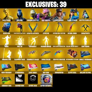 (PC/PSN/XBOX) 252 SKINS / Gold Midas π° Sultura π° Subzero Cryptic π° Vivi Chroma π° Lina Scorch π° Cloud Striker π° Raz π° Torin π° 2700 V-Buck PARENTAL CONTROL β Fortnite account listing
