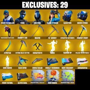 (PC/PSN/XBOX) 171 SKINS / Renegade Raider 🎰 Point Patroller 🎰 Fixer 🎰 Sultura 🎰 Cloud Striker 🎰 The Imagined 🎰 Backlash 🎰 Zeus 🎰 550 V-Buck PARENTAL CONTROL — Fortnite account listing