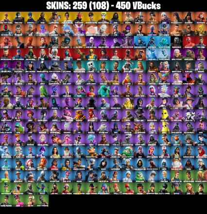 (PC/PSN/XBOX) OG STW π 259 SKINS π Snake Eyes π Andre π Lina Scorch π Pitch Patroller π Game Knight π Unchained Ramirez π 450 V-Buck PARENTAL CONTROL β image 2