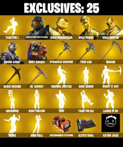 (PC/PSN/XBOX) 275 SKINS 🍒 Renegade Raider 🍒 Master Chief (Matte Black) 🍒 Gold Meowscles 🍒 Gold Midas 🍒 Gold Brutus 🍒 250 V-Buck PARENTAL CONTROL — Fortnite account listing