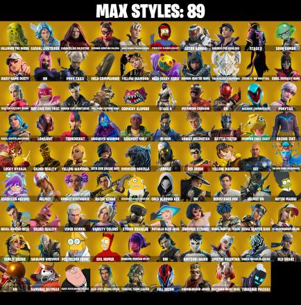 (PC/PSN/XBOX) 229 SKINS 🍒 NBA 75 Flex 🍒 FNCS 3:1 Champion 🍒 Unchained Ramirez 🍒 Naruto Uzumaki 🍒 Arcane Jinx 🍒 Torin 🍒 The Imagined 🍒 550 V-Buck PARENTAL CONTROL — image 3