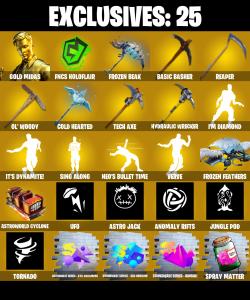 (PC/PSN/XBOX) 315 SKINS 🍒 Gold Midas 🍒 Era 🍒 Galaxy Scout 🍒 Paradigm (Reality-659) 🍒 Predator 🍒 Fade 🍒 Kymera 🍒 Ronin 🍒 100 V-Buck PARENTAL CONTROL — Fortnite account listing