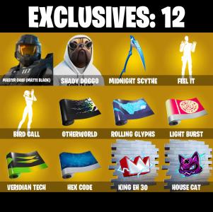 (PC/PSN/XBOX) 329 SKINS 🍒 Renegade Raider 🍒 Master Chief (Matte Black) 🍒 Shady Doggo 🍒 John Wick 🍒 Era 🍒 Ascendant Midas 🍒 1000 V-Buck PARENTAL CONTROL — Fortnite account listing