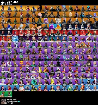 [PC/PSN/XBOX] | 227 Skins | Sparkle Specialist | Floss | Blue Squire | Royale Knight | Blue Team Leader | WORLD CUP | Blue Striker | O4G — image 1