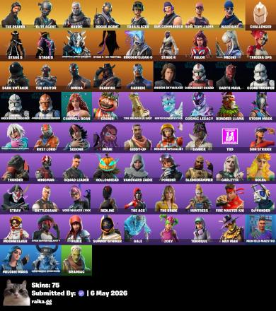 [PC/PSN/XBOX] | 4700 V-Bucks | 75 Skins | OG STW | The Reaper | Elite Agent | Take The L | Freestylin' | Havoc | Rogue Agent | Trailblazer | Sub Commander | O4G — image 1