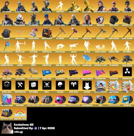 [PC/PSN/XBOX] 260 skins | OG STW | The Reaper | Blue Squire | Royale Knight | Elite Agent | Gold Brutus | Gold Midas | Sub Commander | Trailblazer | R — image 5