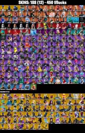 [PC/PSN/XBOX] 188 SKINS ⚡️ Blue Team Leader ⚡️ Trilogy ⚡️ Cobalt Snowfoot ⚡️ Cloud Striker ⚡️ Lynx ⚡️ Ronin ⚡️ Fade ⚡️ Ragnarok ⚡️ Zeus ⚡️ Valeria ⚡️450 VB — image 2