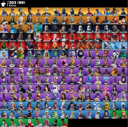 (PC PSN XBOX) 203 skins | OG STW | Blue Squire | Blue Team Leader | Arcane Jinx | Mat Master | Naruto Uzumaki | Subzero Cryptic | Trilogy | Sultura | Aloy / HARLEY QUINN / SON GOKU — image 1