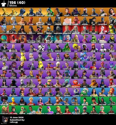 [PC/XBOX] 156 skins | Hot Marat | Gold Midas | Gold Brutus | Tart Tycoon | Trilogy | Rogue Agent | FNCS Renegade | Fade | Polarity | Raven | Catalyst | 350 VB — image 1