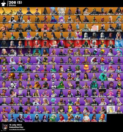 [PC/XBOX/PSN] 208 skins ⭐ OG STW ✨ Gold Midas 🌟 Gold Brutus ❄ Rogue Agent ⭐ Calamity (Stage 5) ✨ Rococo Cloak-o 🌟 The Ageless Champion | 2050 VB — image 1