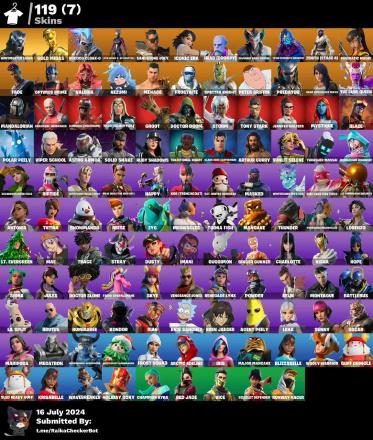 [PC/PSN/XBOX] 119 skins ⭐ Huntmaster Saber ✨ Gold Midas 🌟 Rococo Cloak-o ❄ Lynx (Stage 3 ⸱ No Ponytail) ⭐ Sandstone Joey ✨ Iconic Era 500 VB — image 3